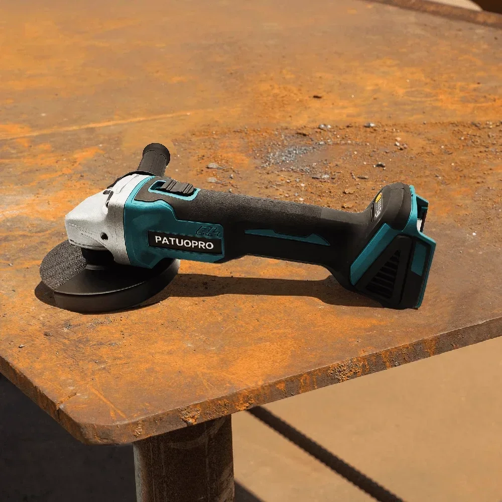 125mm M14 Brushless Cordless Angle Grinder Electric Cutting Machine Polishing Home Handheld Power Tools For Makita 18V Battery 6