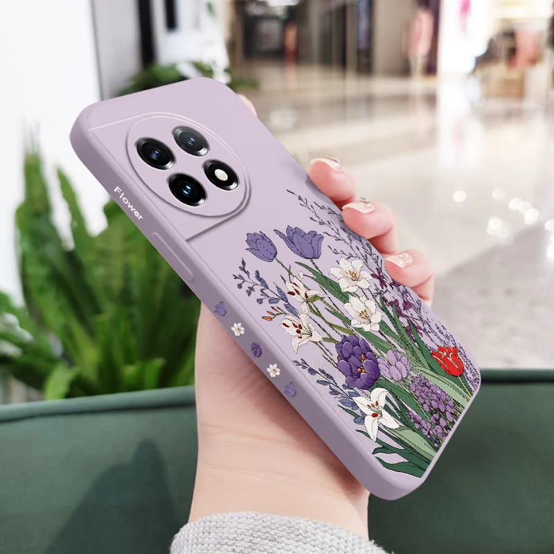 Good Luck Lotus Liquid Silicone Phone Case