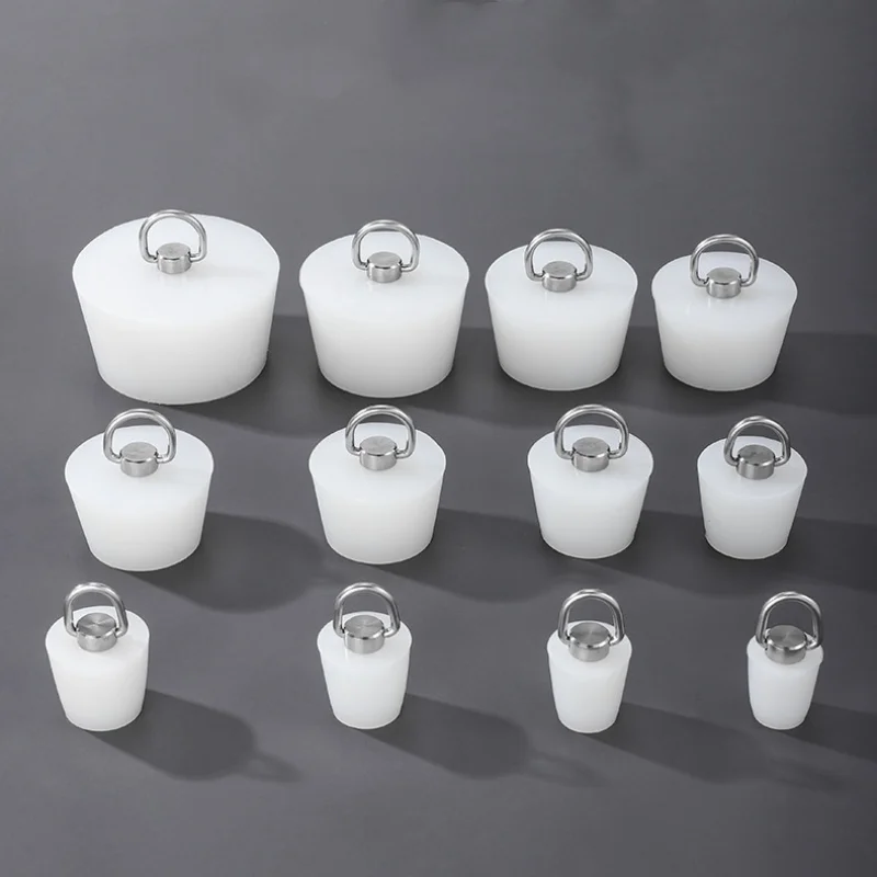 

1PCS Floor Drain Plug Sink Conical Silicone Plugging Stopper Bath Sewer Deodorize Sealing Cover for Bathroom Kitchen Accessories