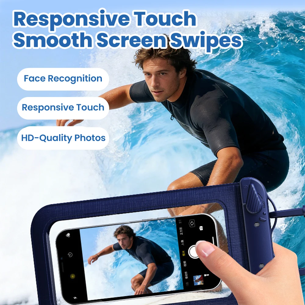 Universal Waterproof Phone Case Pouch Bag - Full Cover Protection