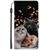 Leather Book Cover For Samsung A34 A14 A54 5G Case Wallet Flip Cat Coque For Samsung Galaxy A24 M14 Fundas Magnetic A 34 Stand 2