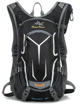 Zaino da Ciclismo Outdoor 18L Traspirante Leggero per Bici Sci e Escursioni