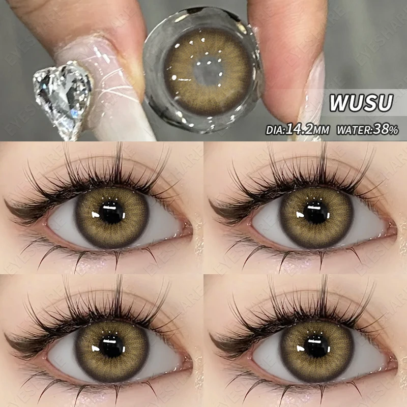 Vibrant Color Contact Lenses - Yearly Natural Look with Fast Delivery