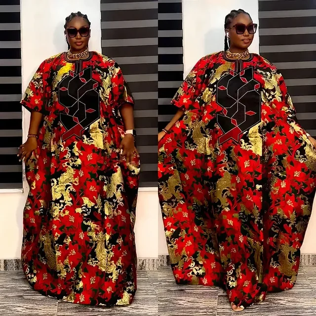 Chidinma Embroidered Boubou Outfit - Image 2