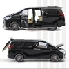 1:24 Key version Toyotas Alphard MPV Alloy Car Model Diecasts Metal Toy Vehicles Car Model Simulation Sound and Light Kids Gifts 4