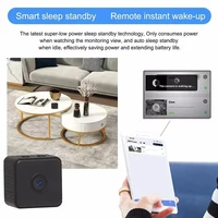 Nouveau 4K Mini caméra maison petite caméra Wifi sans fil mise à niveau extérieure bébé animal de compagnie détection de mouvement sécurité caméra réseau à domicile 3