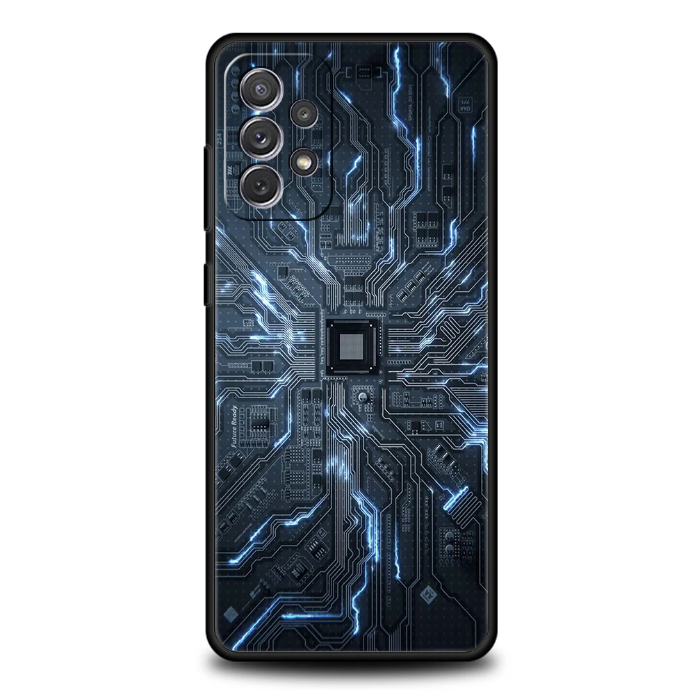 Inside Motherboard Circuit Design TPU Phone Case