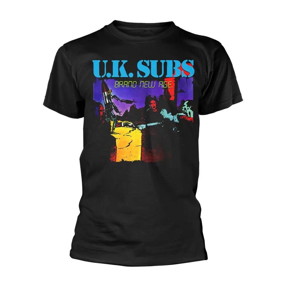 T-Shirt Uomo Uk Subs New Age Media Nera