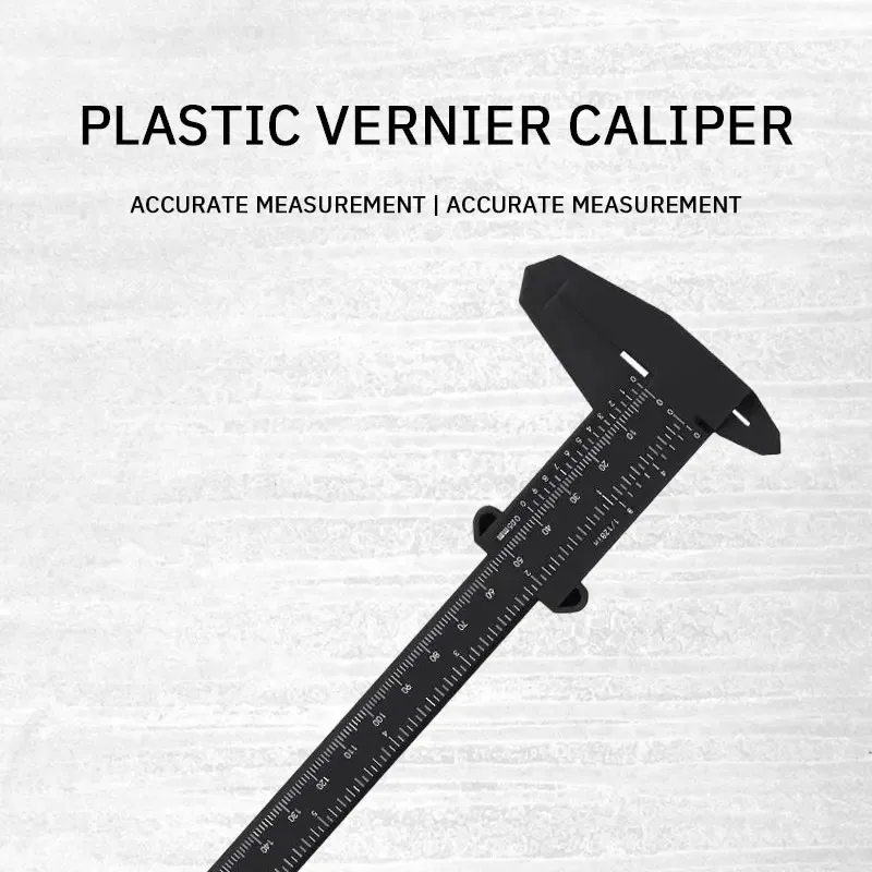 Digital Display Plastic Vernier Caliper - Mini 0-150mm Measuring Tool for StudentsText Games & Small Object Measurement