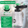 Pressure Washer Foam Cannon Foam Generator Snow Foam Lance with 1/4” Quick Connector for Portland Husky Ryobi Greenwork 2