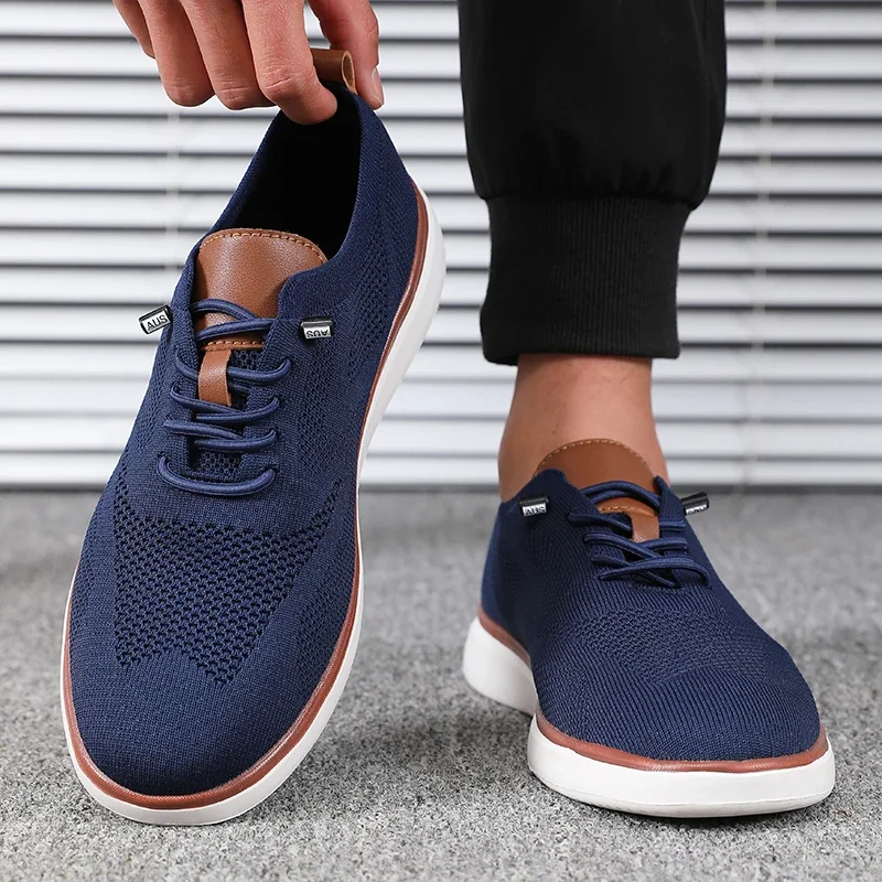 Men's Lightweight Knitted Comfortable All Day Long Have Excellent Fit Walking Suitable For Daily Wear Hiking Shoes_voghion.com