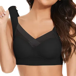 Sexy Seamless Bra Push Up Brassiere Mesh Bralette Wireless Bra Unwired Ladies Underwear Lingerie Without Bones