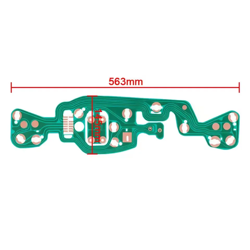 Placa de Circuito Impreso para el Panel de Instrumentos del Ford Mustang, Bisel sin Tacómetro, Sin Tacómetro de Fábrica 3