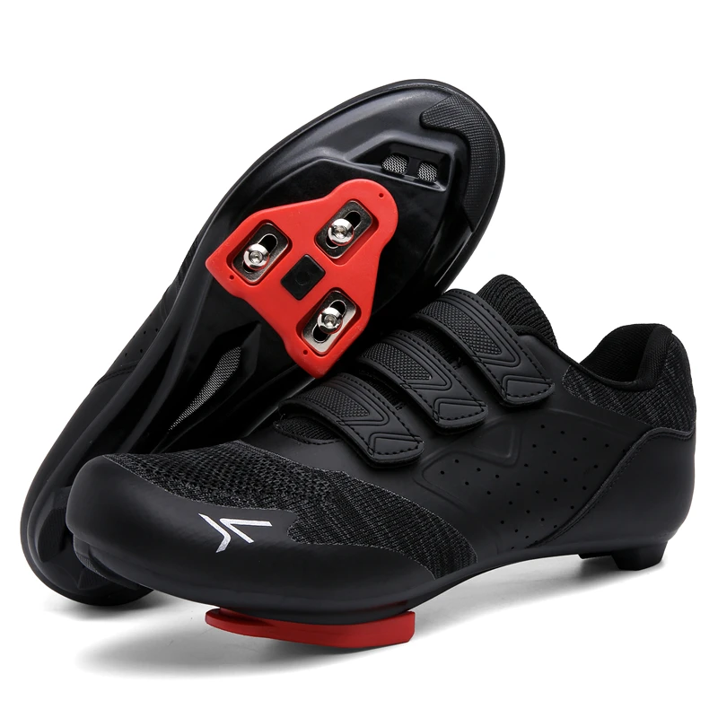 Professional Big Bike Shoes Men's Ultra-light Breathable Mountain Bike Shoes Self-locking Racing Road Bike SPD Sports Shoes 6