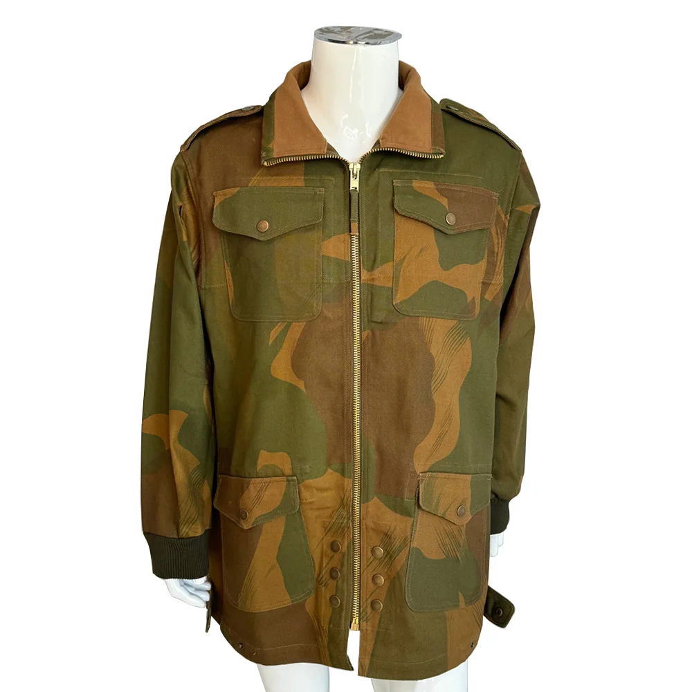 Denison Smock UK Army Retro WW2 Uniform Windbreaker Camo Jacket Outdoor Cloth Waterproof High Quality 2