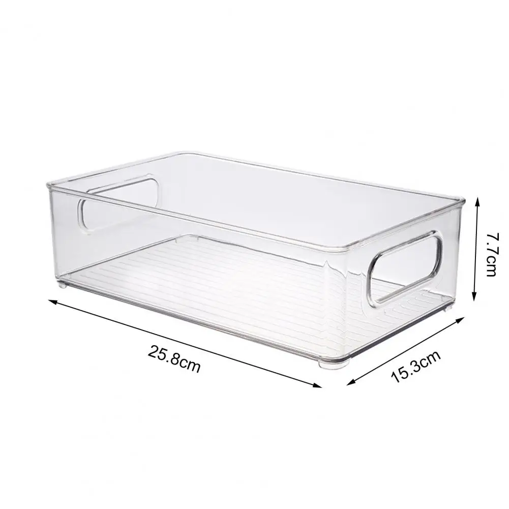 Pantry Storage Bins Transparent Large Capacity Storage Boxes For Organizing  Multipurpose Thick Storage Box With Handle Extra - AliExpress