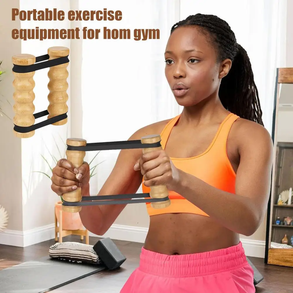 Upper Body Workout Rip Stick Portable Upper Body Workout Equipment with Adjustable Resistance Bands for Home Gym Muscle for Arm