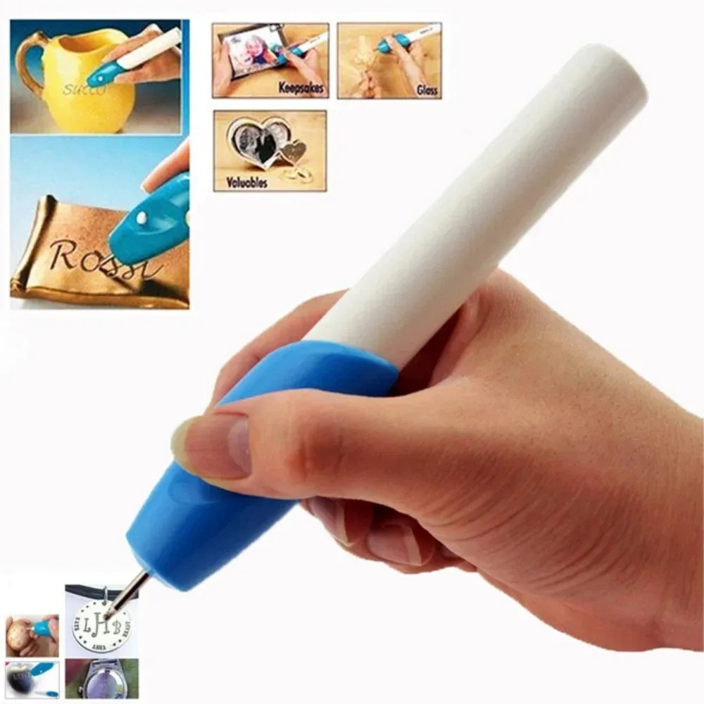 Mini Kabelloser Elektrischer Gravurstift Personalisiertes Namensgravur-Handwerkzeug DIY-Tool Tragbarer Gravierer für den Heimgebrauch – Detail 2