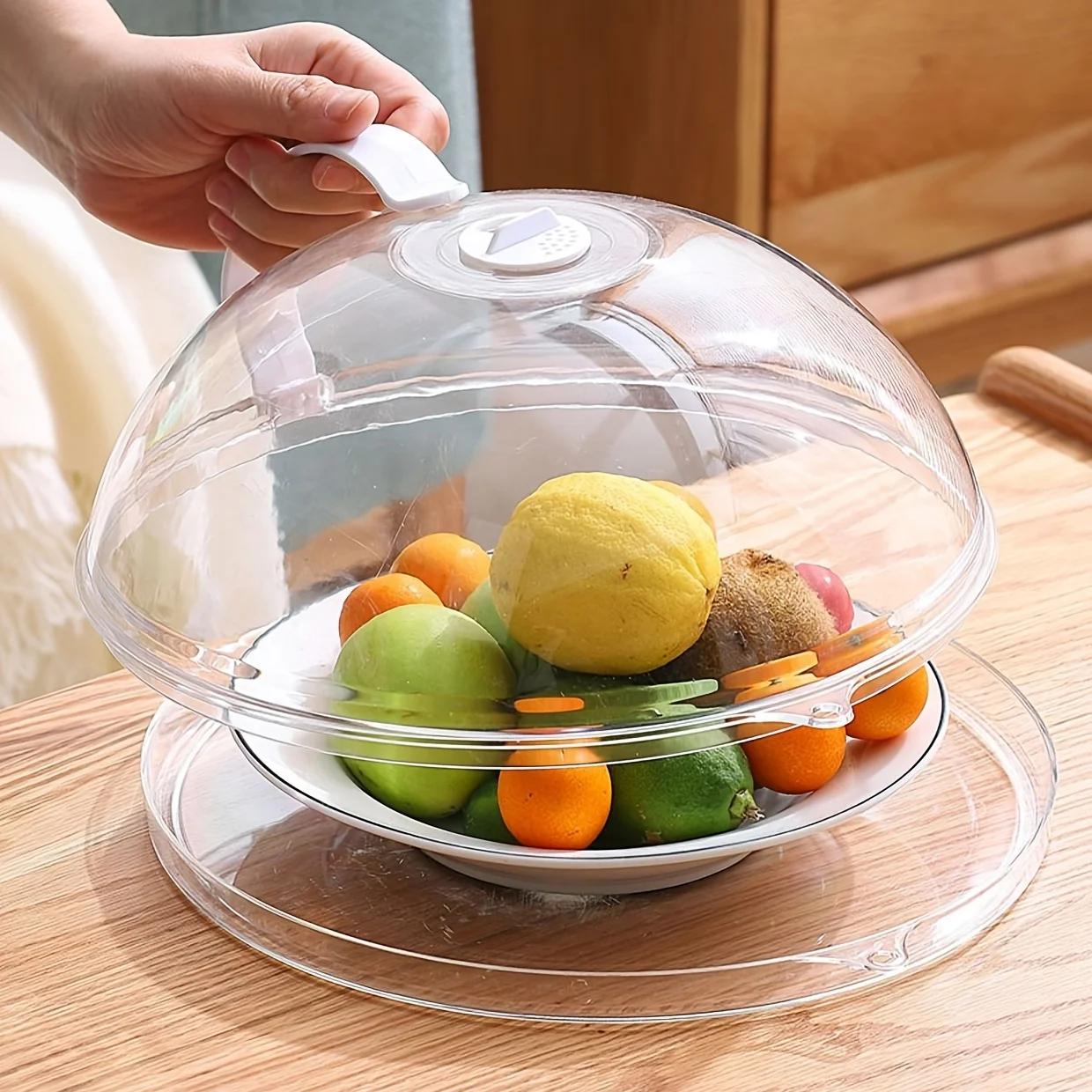 Food Preservation Cover, Dust Cover, Microwave Spill Resistant Kitchen Table Tools