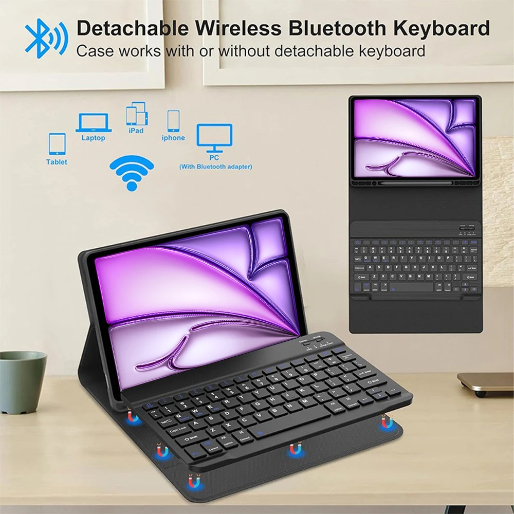 iPad Air 11インチ（M2 & M3）キーボードカバー Amazon | iPad Air 11インチ M3 M2/ iPad Air 第5/4世代 10.9インチ