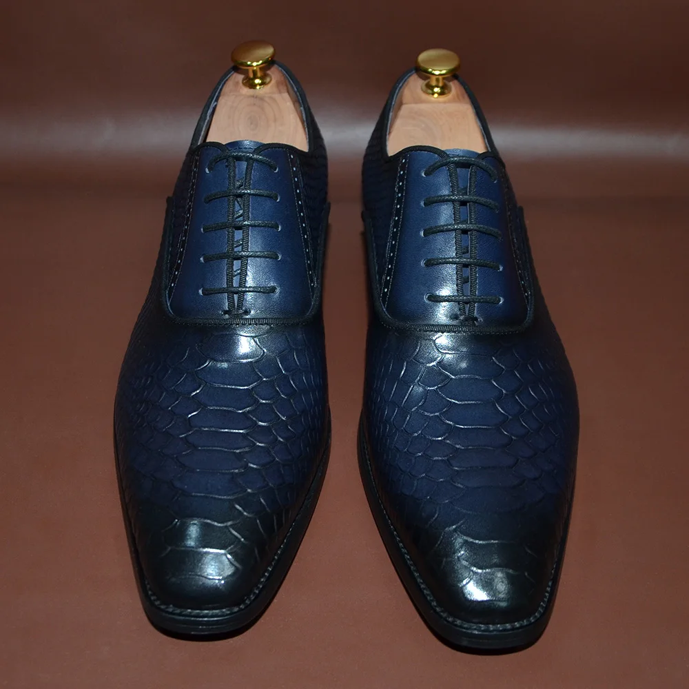 00ss nylon switching leather shoes イタリア製 Classic Italian Genuine Leather Oxfords Burnishing Pointed