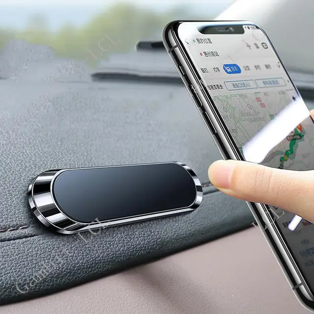 Magnetic Car Phone Holder Magnet Mount Mobile Cell Stand Telephone GPS Support For iPhone Xiaomi Huawei Samsung OPPO Realme ZTE 1