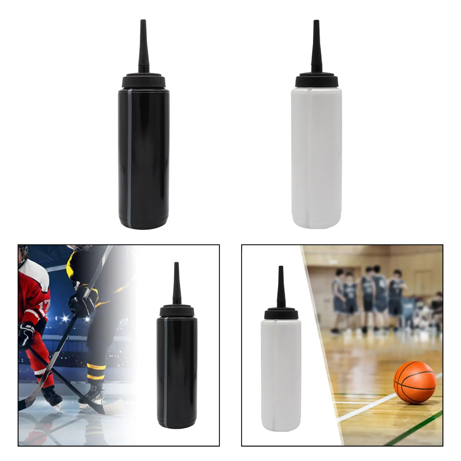 Sports Water Bottle Fitness Bottle Leakproof Drink Water Cup 1 L Capacity for Running Baseball Outdoor Sports Hockey