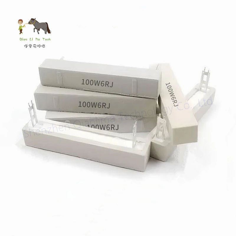 100W 5% SQP Cement Resistor Power Resistance 0.1R ~ 1K 0.5R 1R 2R 3R 4R 5R 6R 8R 10R 12R 20R 30R 47R 50R 100R 200R 500R 1K ohm
