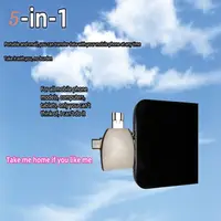 USB Multi-Function 5 in 1 Card Reader Type C IOS 5 in 1 OTG Converter Multifunctional Compact SD Card Reader 2