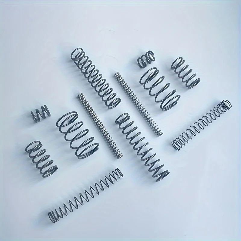 10 Mole Di Compressione In Acciaio Inox 304 - 0,4x5 Mm - Lunghezza 20 Mm - Molle Per Riparazioni E Fai Da Te - 5