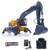1/14 LESU Aoue ET30H RC Hydraulic Excavator  Wheeled RTR Radio Control Truck Model Pump Valve Light Toys for Adult THZH1206-SMT9 2