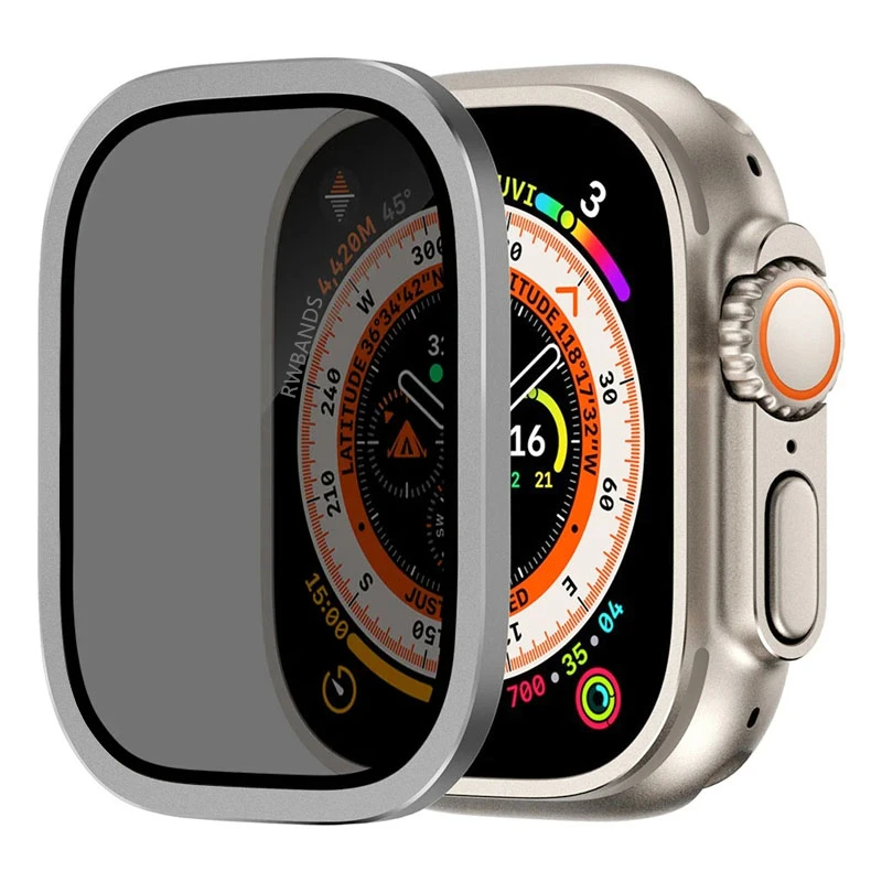 Durable Aluminum Alloy Case with Tempered Glass Screen Protector