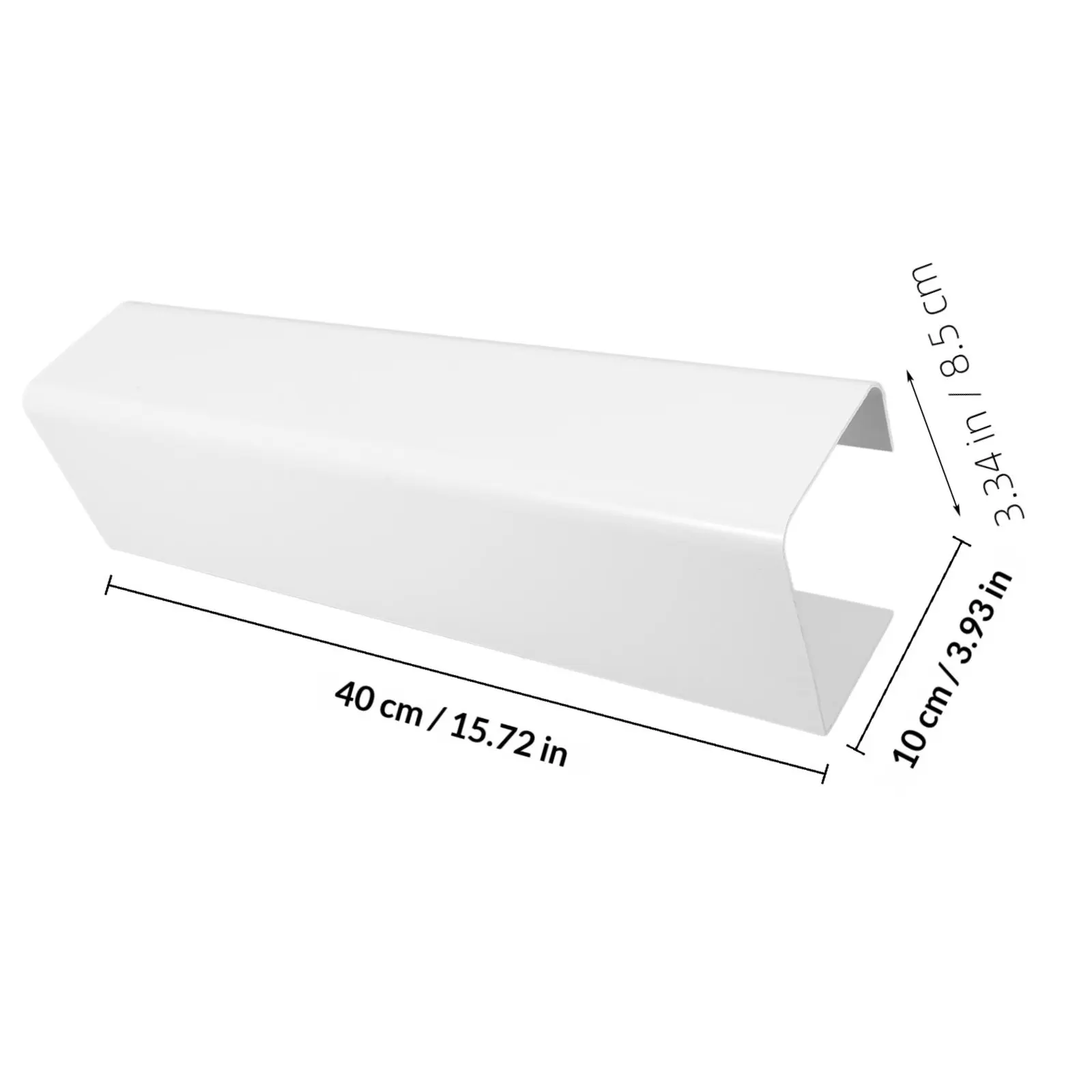 책상 아래 케이블 정리 트레이, 견고한 플라스틱 케이블 관리 시스템 (사무실/가정용), 전선 정리 코드 보관 랙