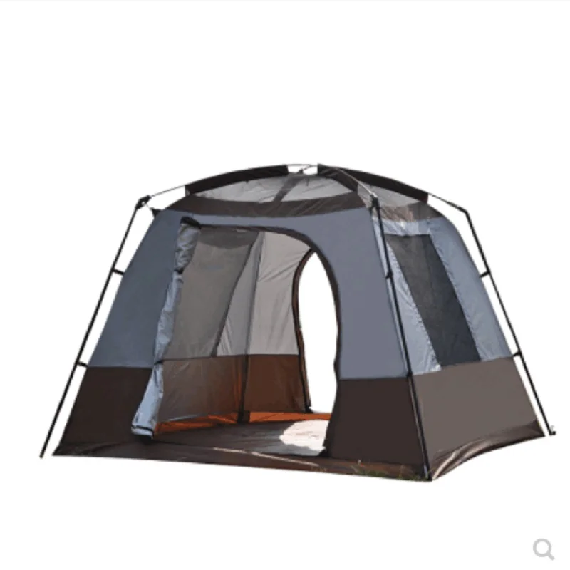 

Hot sale new design one bedroom&one mall camping family double layers 3-4persons for travleing hiking tent