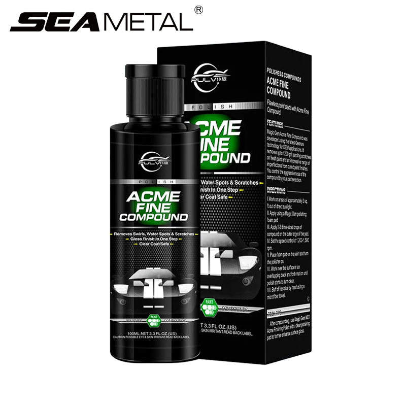 100ML Car Scratch Repair Polishing Wax Auto Body Compound Car Paint Cleaner Retreading Polishes FOR Auto Scratch Repair Tools