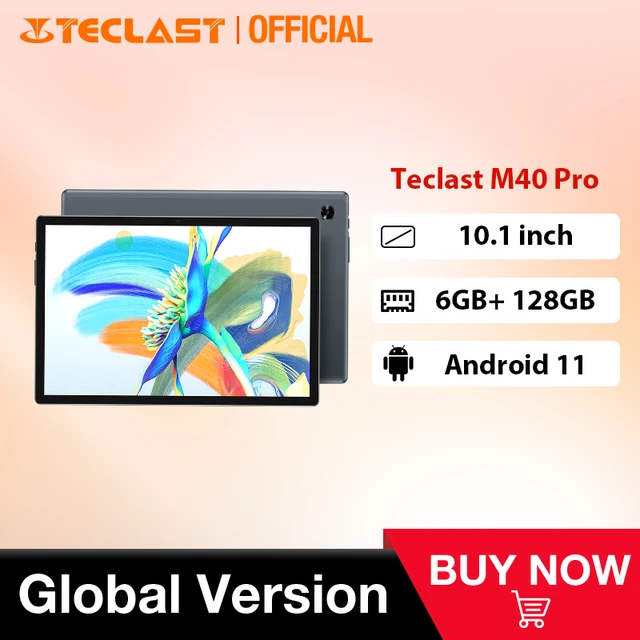 Teclast M40プロ10.1 ''アンドロイド11錠1920 × 1200 6ギガバイトのram 128ギガバイトrom unisoc  T618オクタコア4グラムネットワークデュアル無線lanタブレットpc