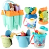 Beach Toys Set Gift Beach Toy Shovel Beach Boat Summer Outdoor Beach Castle Model Toy Beach Cart Toy Set Water Toy 2
