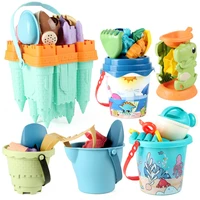 Beach Toys Set Gift Beach Toy Shovel Beach Boat Summer Outdoor Beach Castle Model Toy Beach Cart Toy Set Water Toy 2