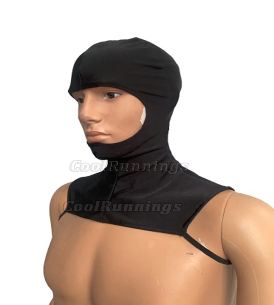 Halloween Fancy Dress Party Spandex Zentai Helmet Inner Hood Cosplay Props