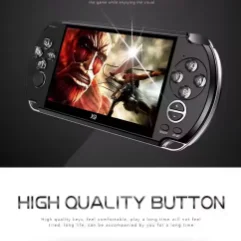 Video Retro Game Console X9 PSVita Handheld Game Player for PSP Viat Retro Games 5.0 inch Screen TV Out with Mp3 Movie Camera