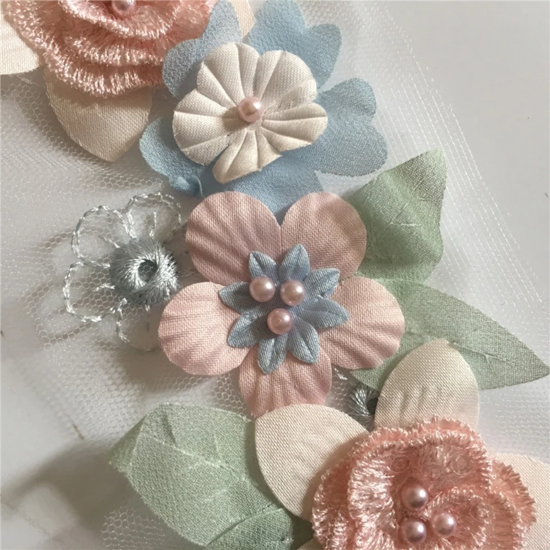 Рисунок 3 - Кружевной жемчуг воротник DIY шитье