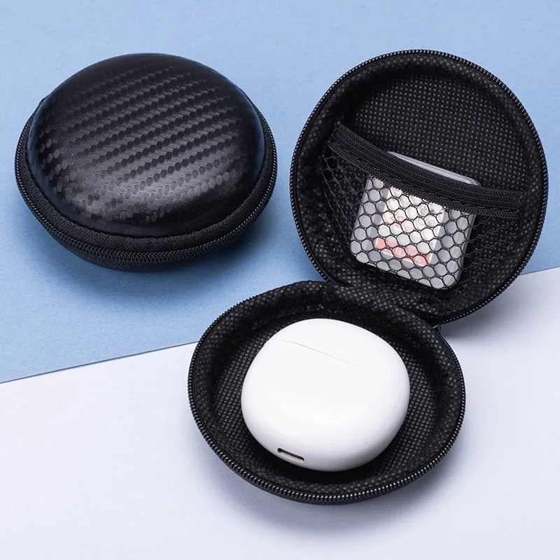 Compact Earphone Carrying Case: Portable EVA Storage Bag & Travel Pouch