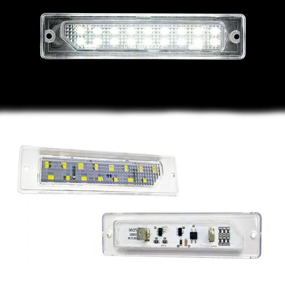 

2X Canbus 12V SMD White Led License Plate Lights Number Lamp For Fiat Ducato For Peugeot Boxer For Citroen Jumper Bus Box Relay