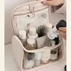 Clear Makeup Bag for Women Hanging Travel Toiletry Cosmetic Large Capacity Waterproof Zipper Organizer 4