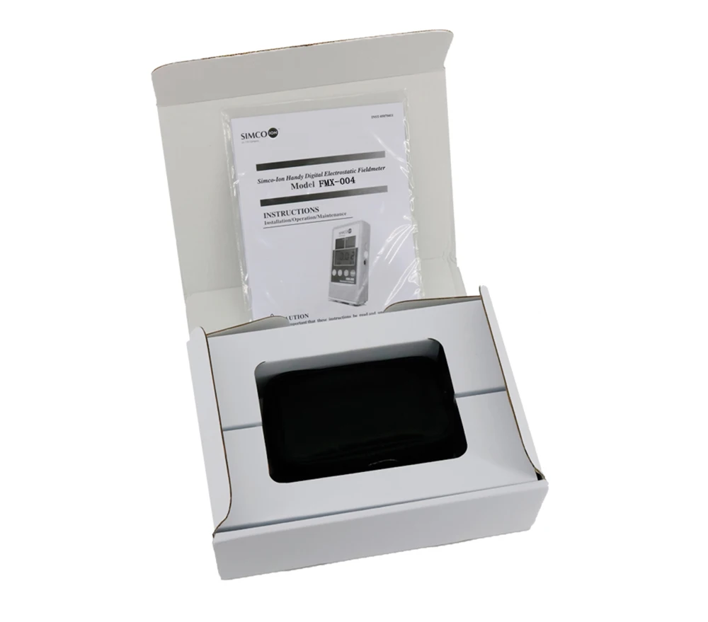 FMX-004 Hand-Held Fieldmeter Measuring Range 0-&plusmn;3.00/30KV Digital ESD Test Meter Electrostatic Field Tester