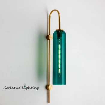Nordic Wall Lamps LED Glass Wall Light Bedside Livingroom Patio Wall Lights Indoor Lighting Wall Sconces Decor Lighting Fixtures 1