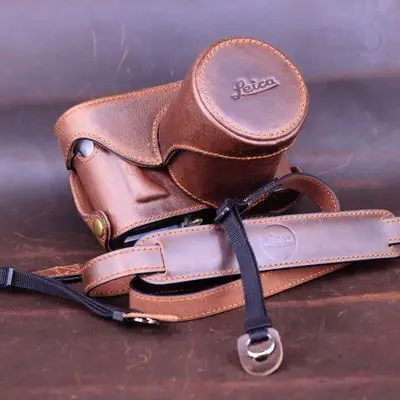 Custodia Per Fotocamera Digitale In Vera Pelle Di Vacchetta Con Vestibilità Precisa Per Tutto Il Corpo Custodia Per Borsa Per Leica X Vario Mini M Typ