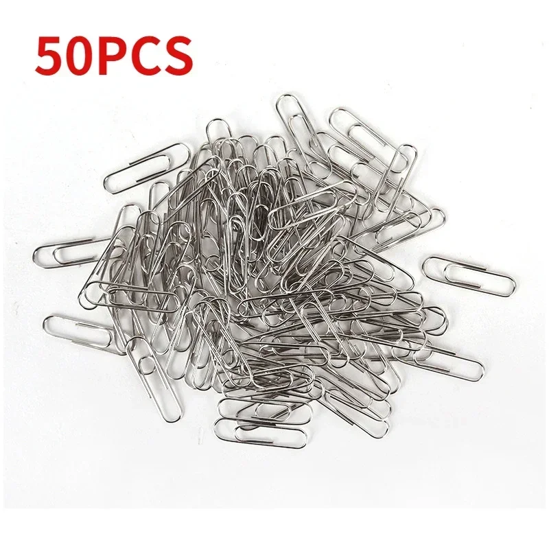 Premium Metal Silver Paper Clips for Office and School Supplies