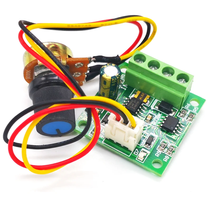 DC Motor Speed Controller PWM 1.8V to 15V 2A