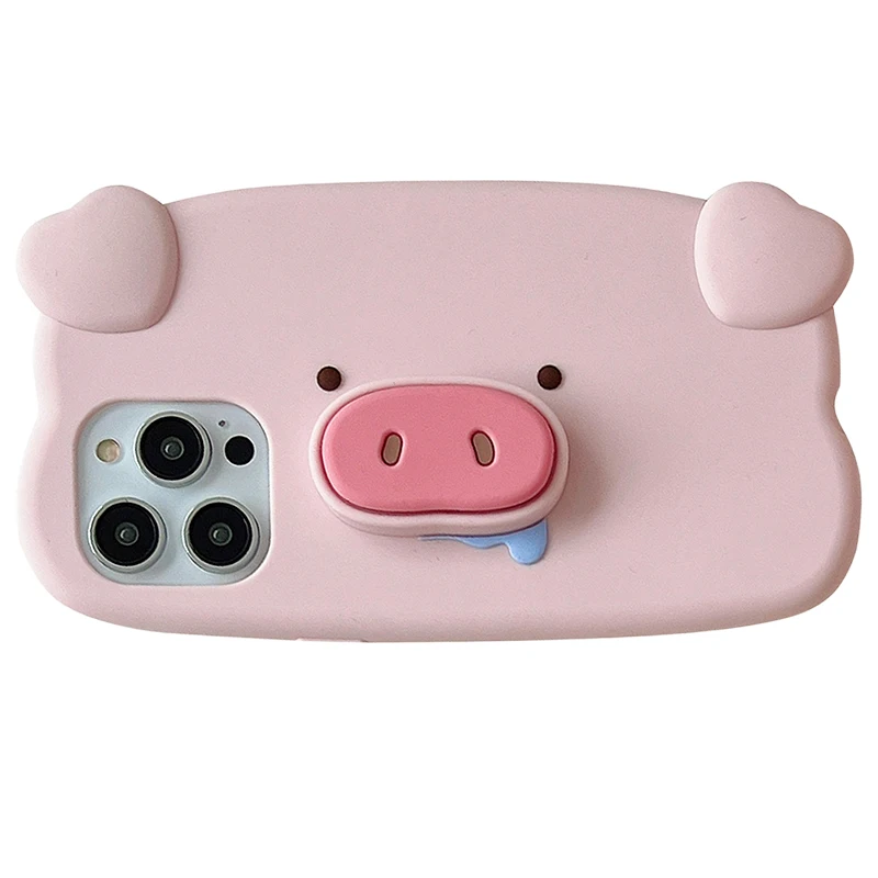 Pink Pig Snout Eyeglass Holder